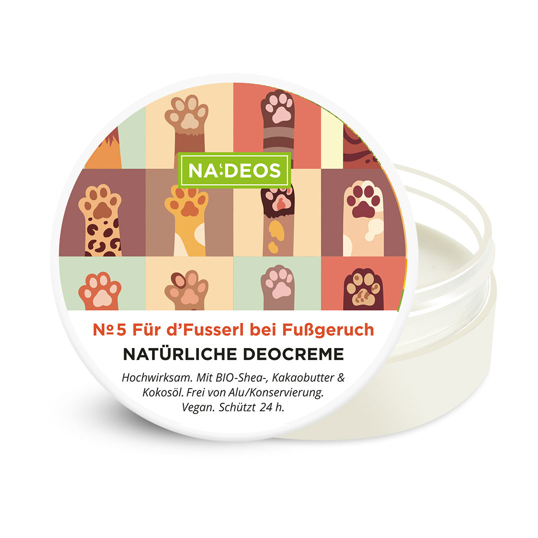 Natürliche Deocreme Na:deos Für's Fusserl