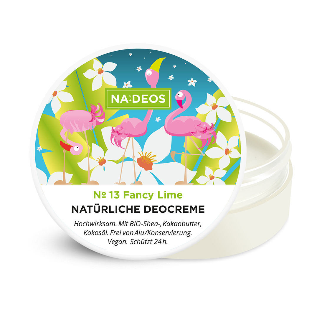 Natürliche Deocreme Na:deos Fancy Lime