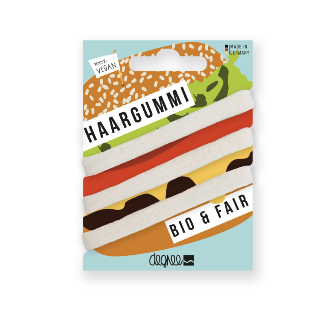 Bio Haargummi FairHair Ecru