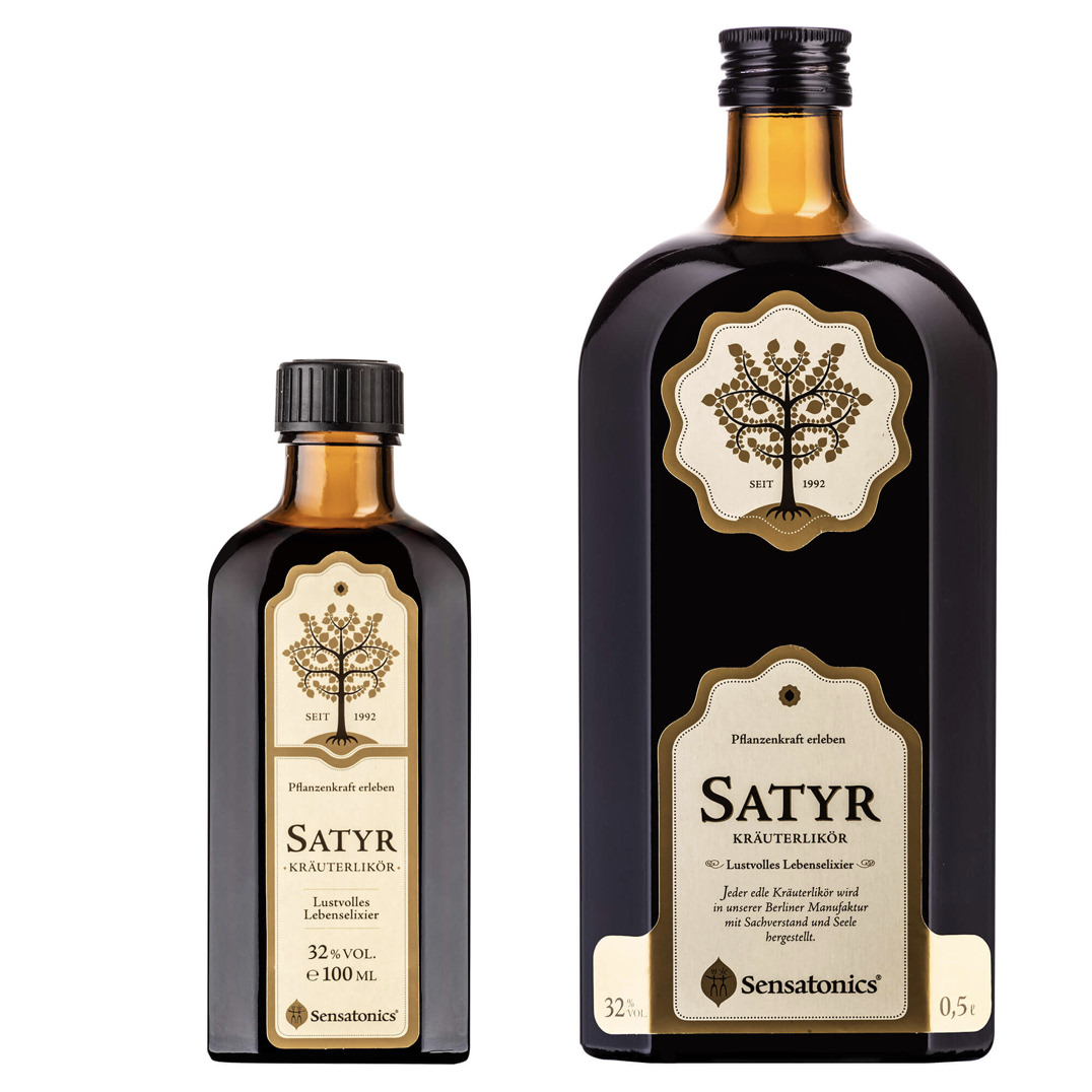 Kräuterlikör Satyr