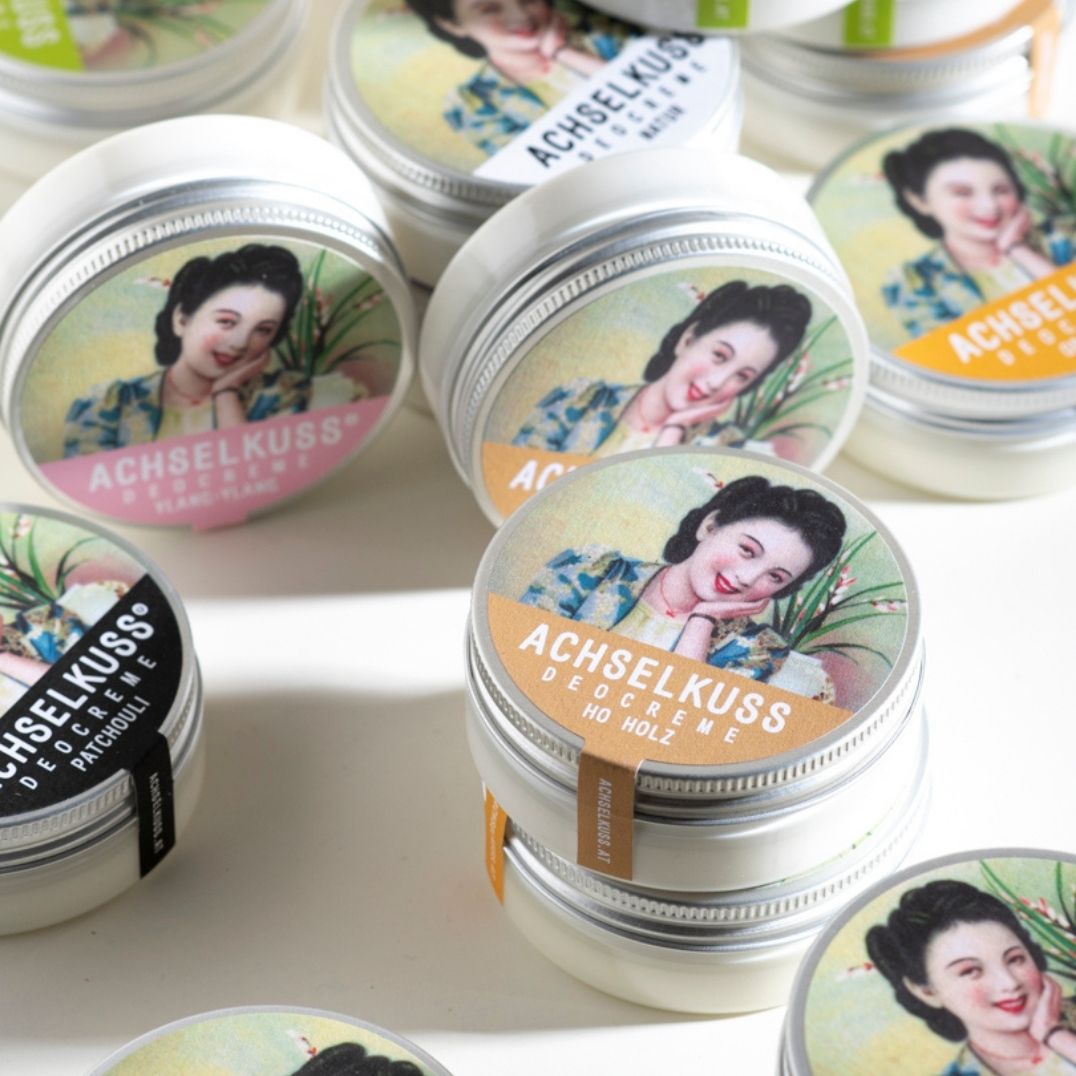 Achselkuss Natürliche Deocreme Bergamottminze – Bild 2