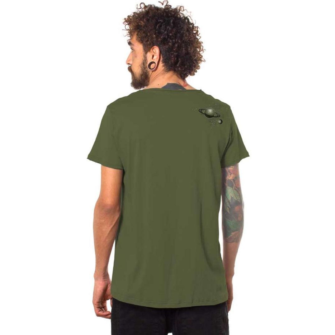 Shirt "Saboosh" Oliv – Bild 3