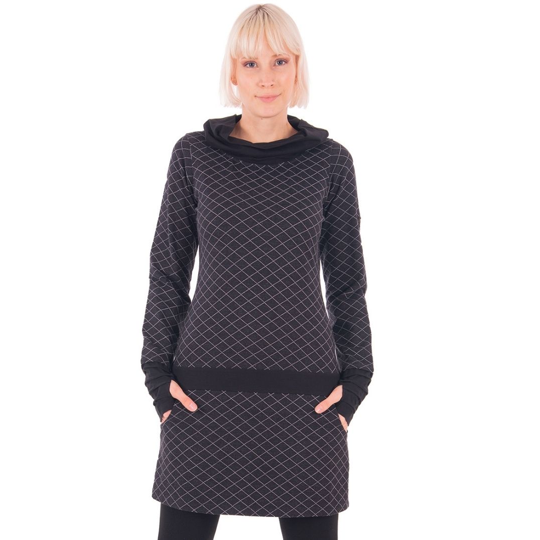 Kleid Chapati Design "Alexia" Organic Interlock-Jacquard