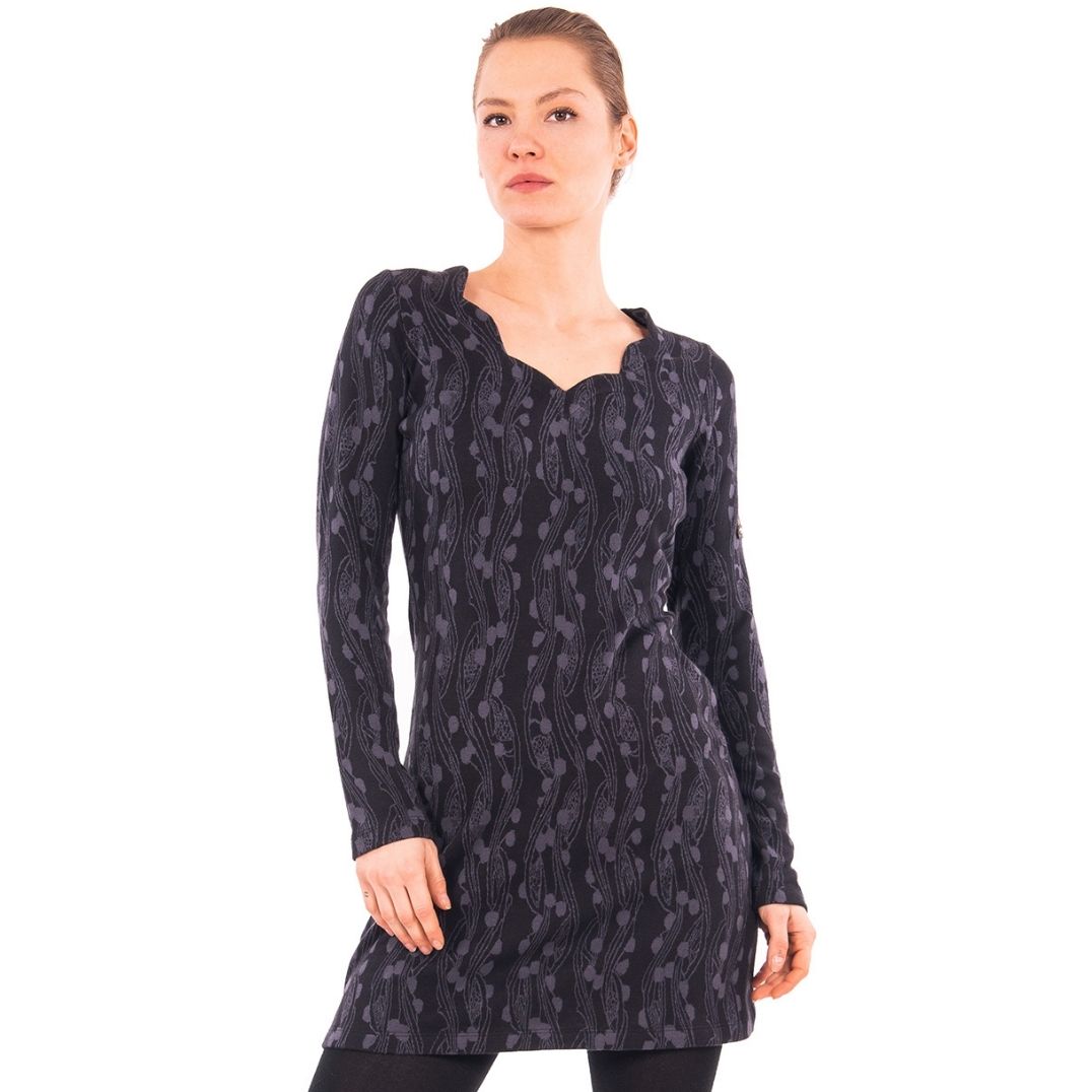 Kleid Chapati Design "Klara" Organic Interlock-Jacquard