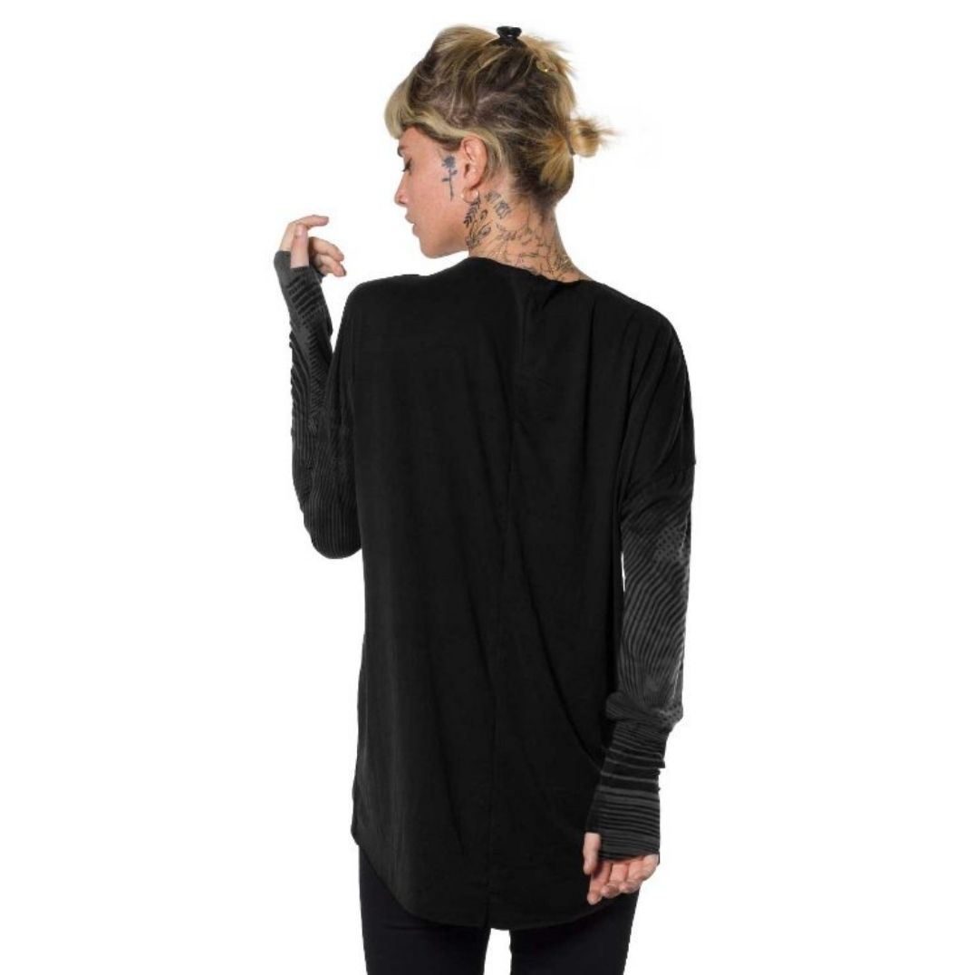 Longsleeve "Okinami" Black - Unisex – Bild 4