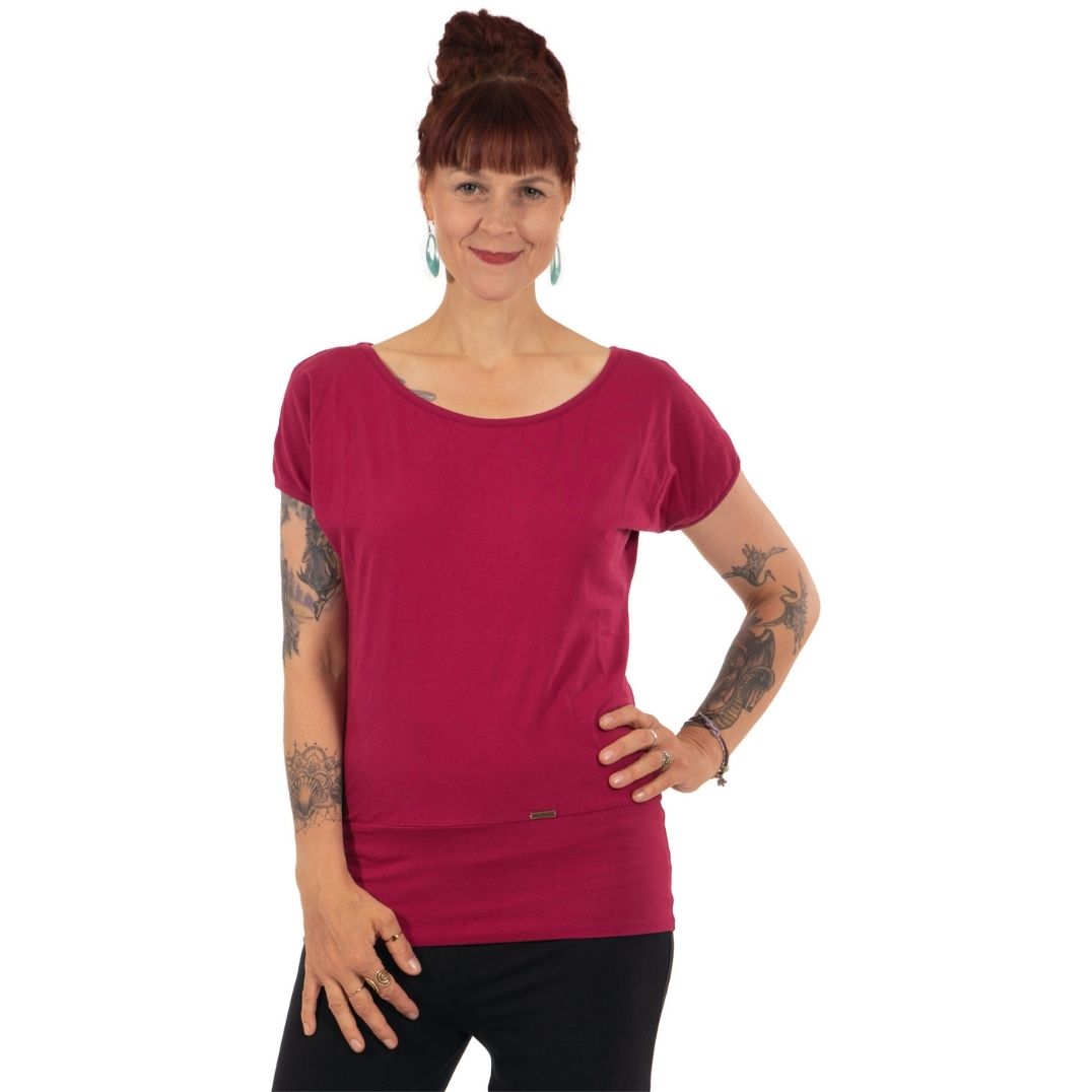 Shirt "Taranee" Bio Gots Jersey – Bild 5