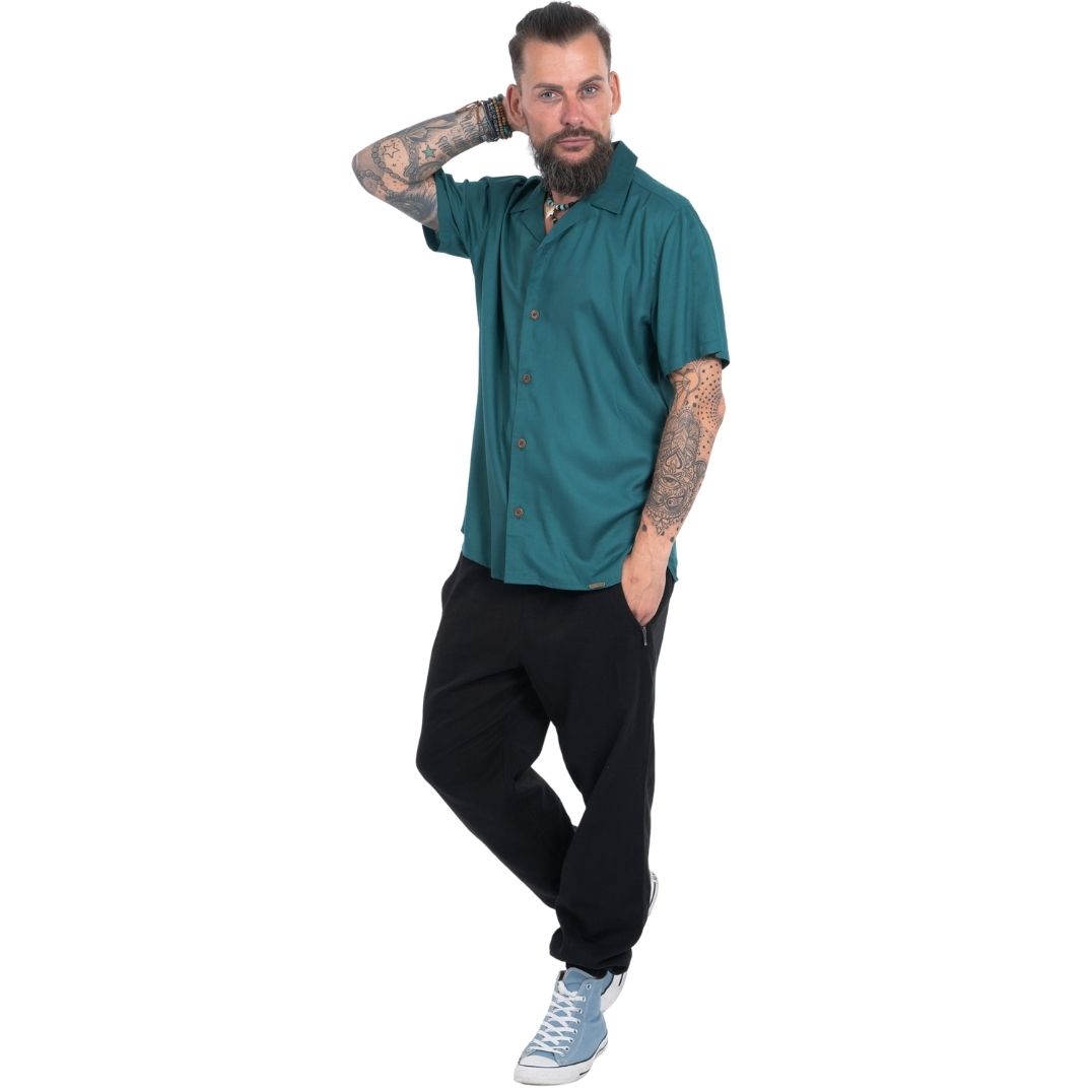 Hemd kurzarm „Timo“ Lenzing™ Ecovero™ Viskose