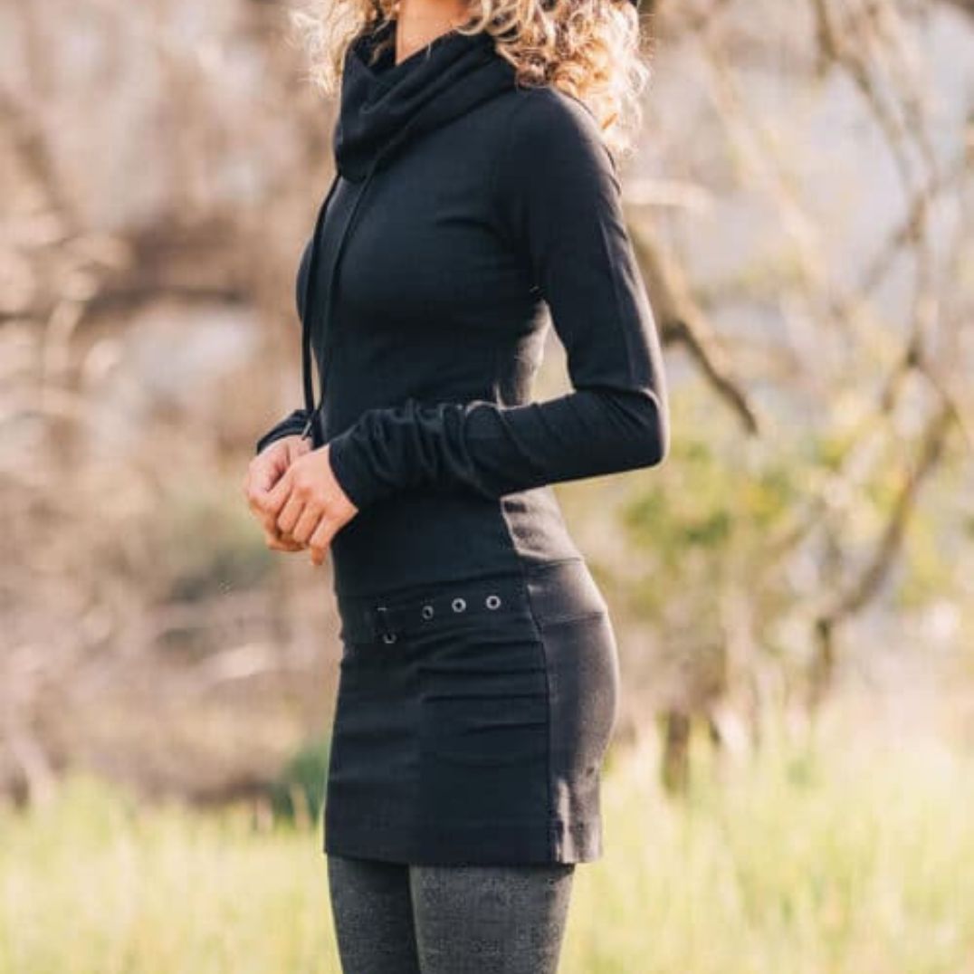 Kleid "Shrine Tunic" Hanf – Bild 3