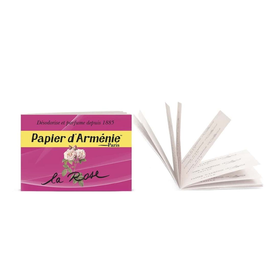 Räucherpapier Papier d´Arménie "La Rose"