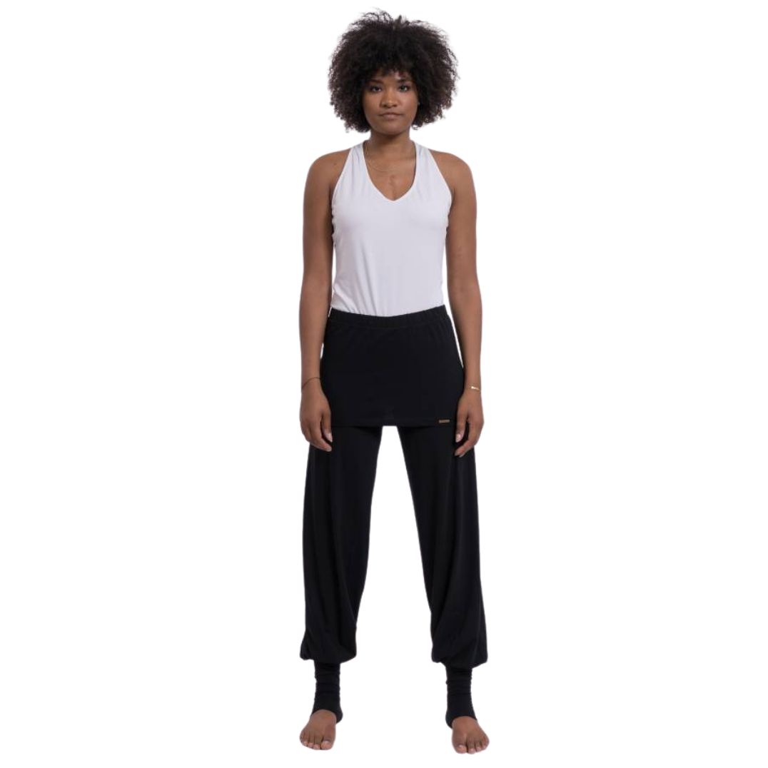 Hose "Honey" Black, Bio GOTS Jersey