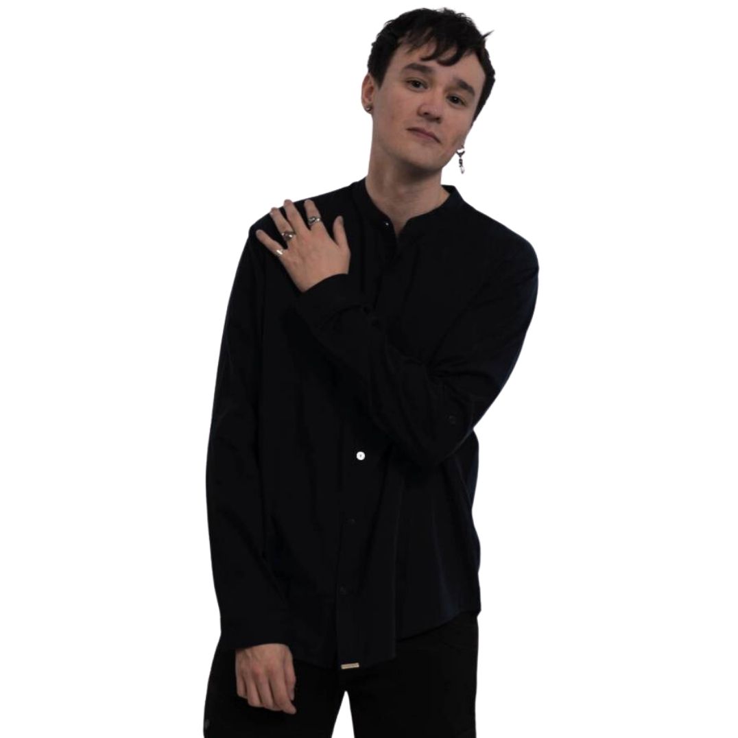 Hemd „Toni“ Bio Gots Slub Cotton - Black – Bild 5