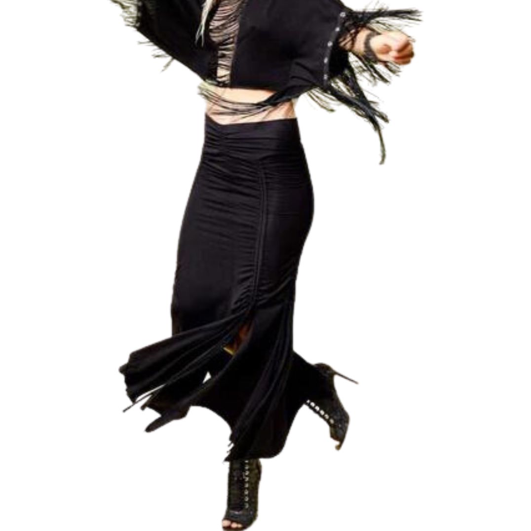 Kleid/Rock "Athena" - Black – Bild 2