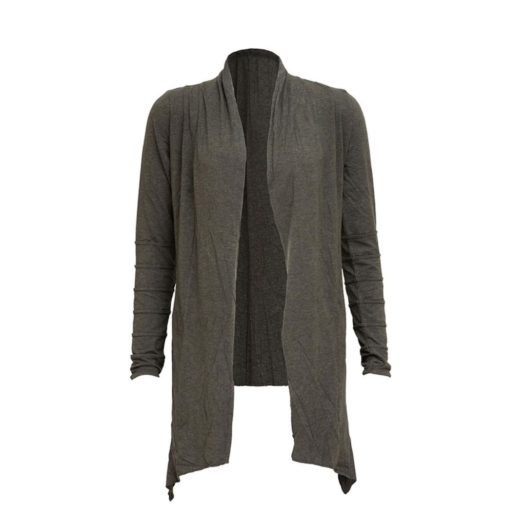 Cardigan "Twilight" Deep Green, Bambus