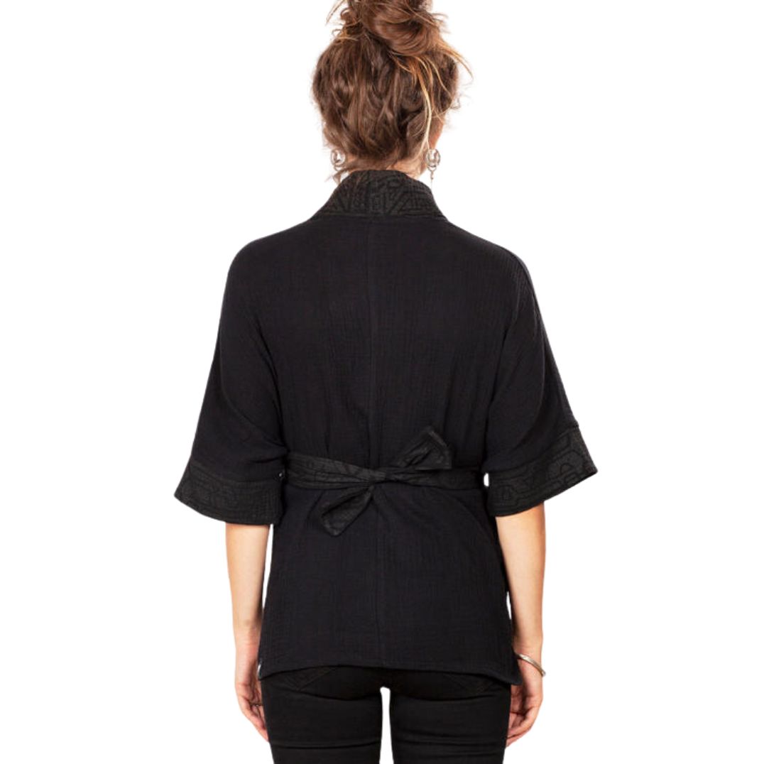 Kimono "Zori" black – Bild 3