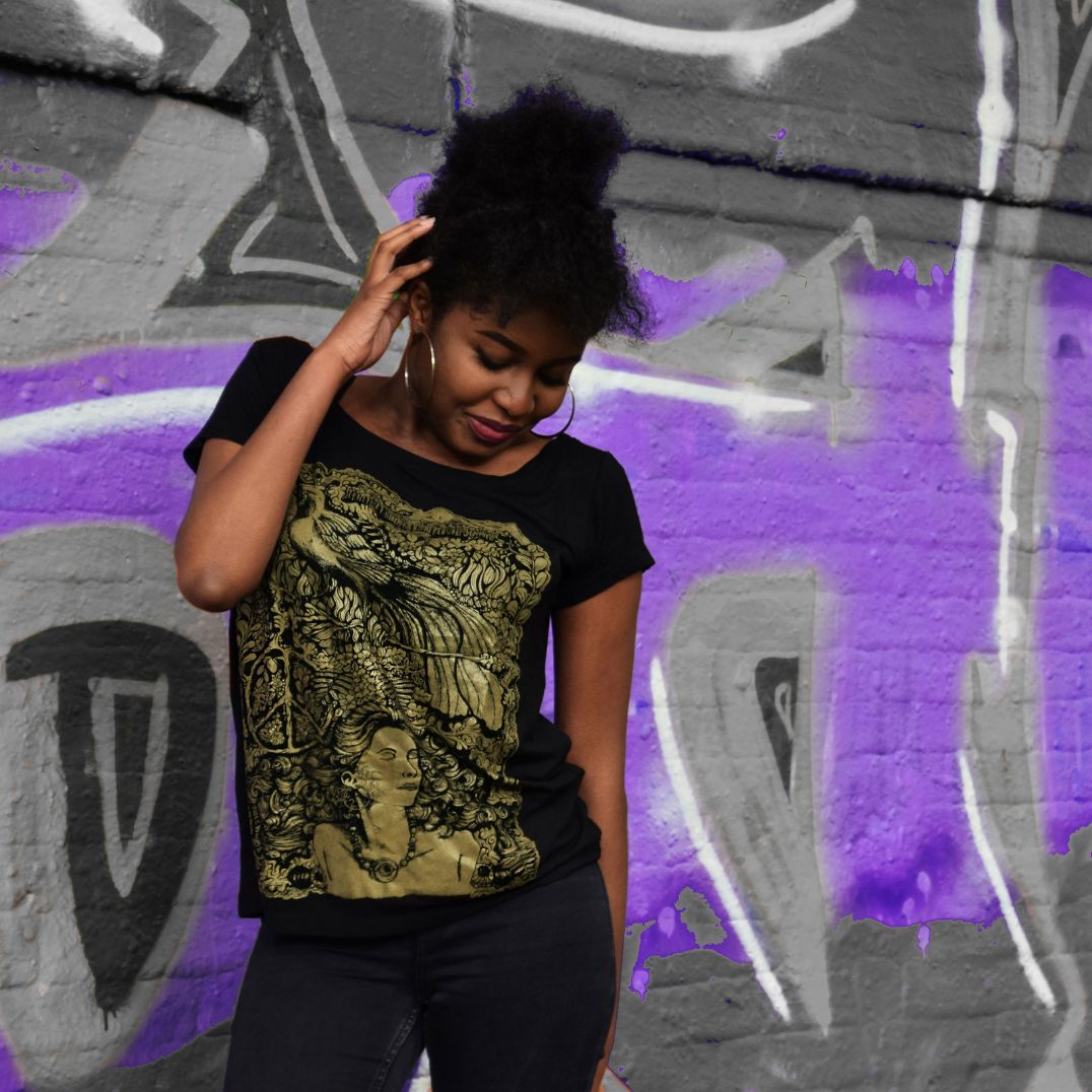 Shirt Burning Ocean "Birds of Paradise"