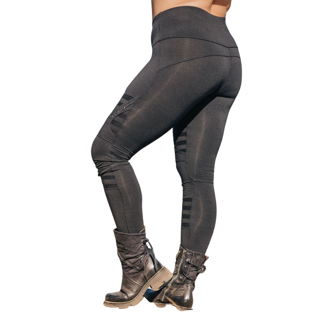 Leggings "Conspiracy" Black, Bambus – Bild 4