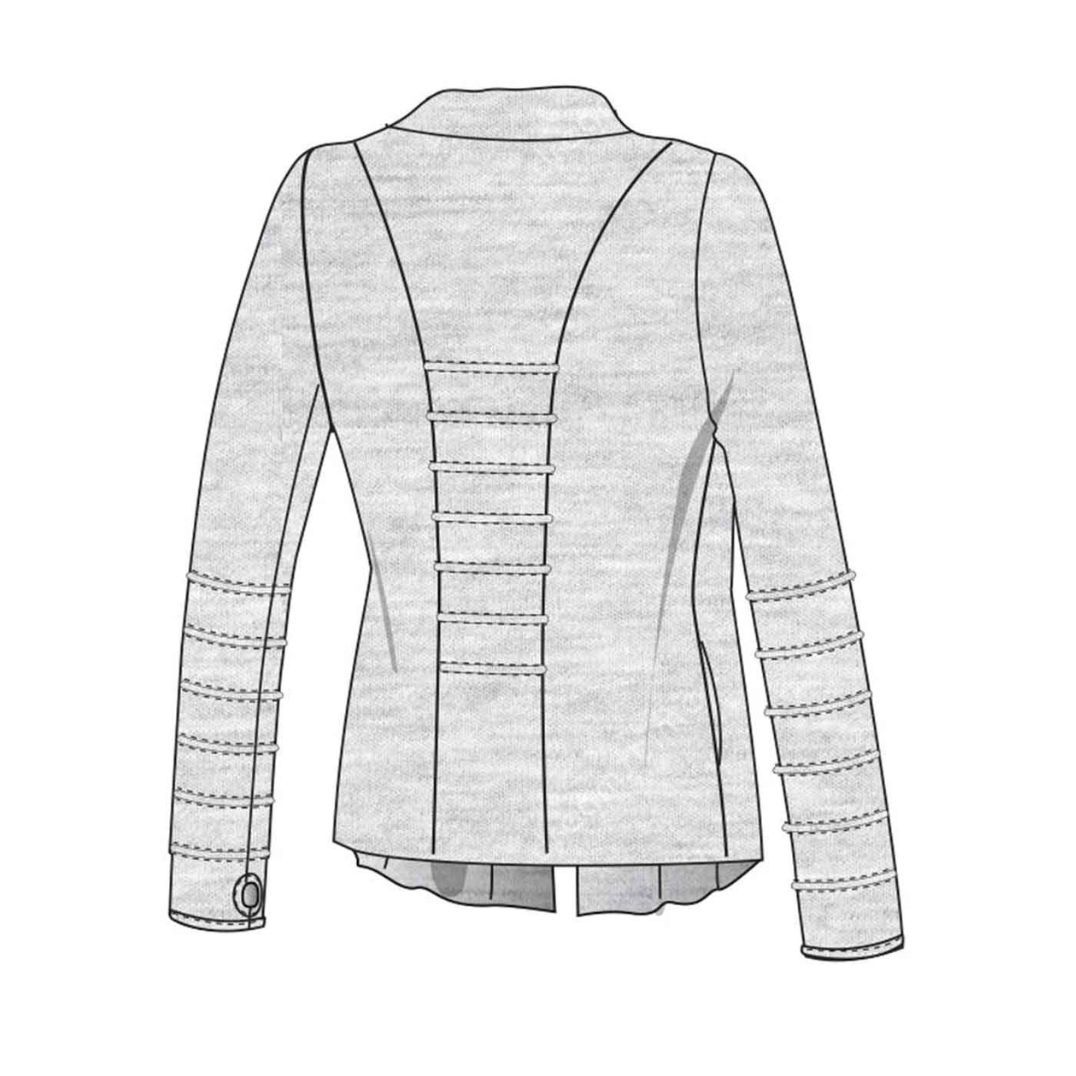 Cardigan "Twilight 2.0" Black, Bambus – Bild 3