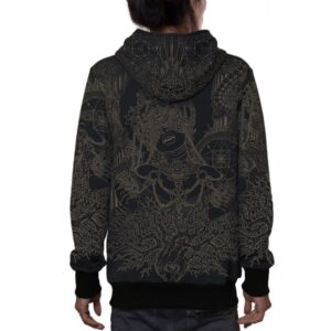 Kapuzenjacke "Persephone" Black
