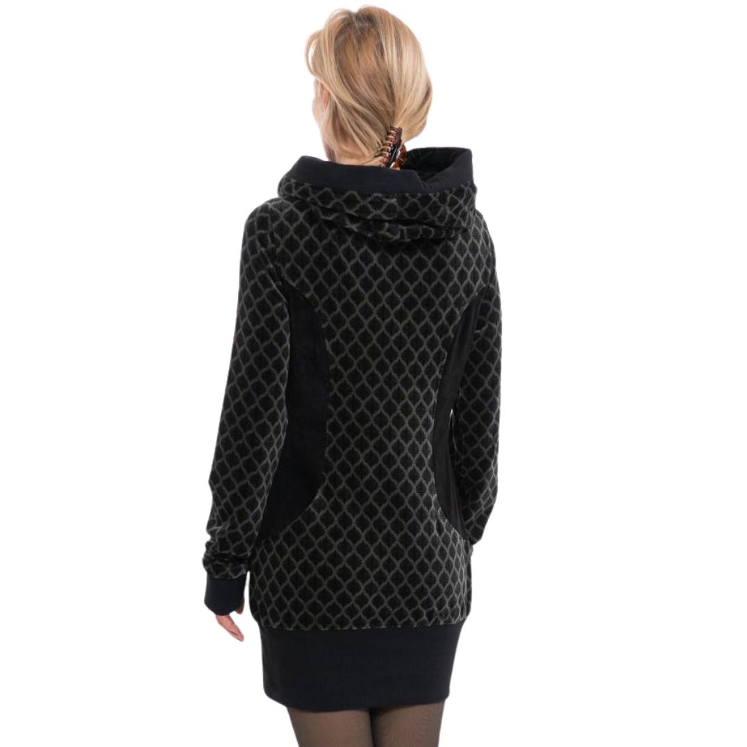 Pullover "Tunika Steffi" - Olive Leaf – Bild 3