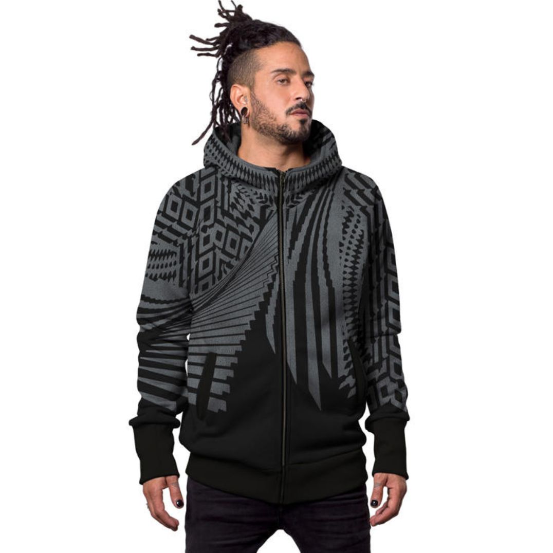 Kapuzenjacke "Atar Hoodie" - Black