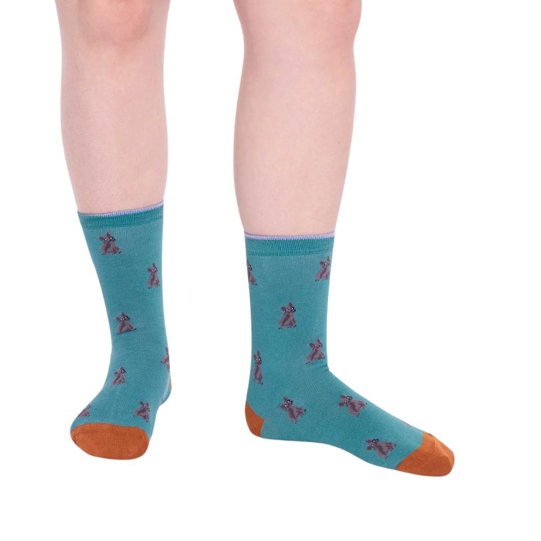 Socken Thought „Dog“ Bambus/Bio-Baumwolle – Bild 3
