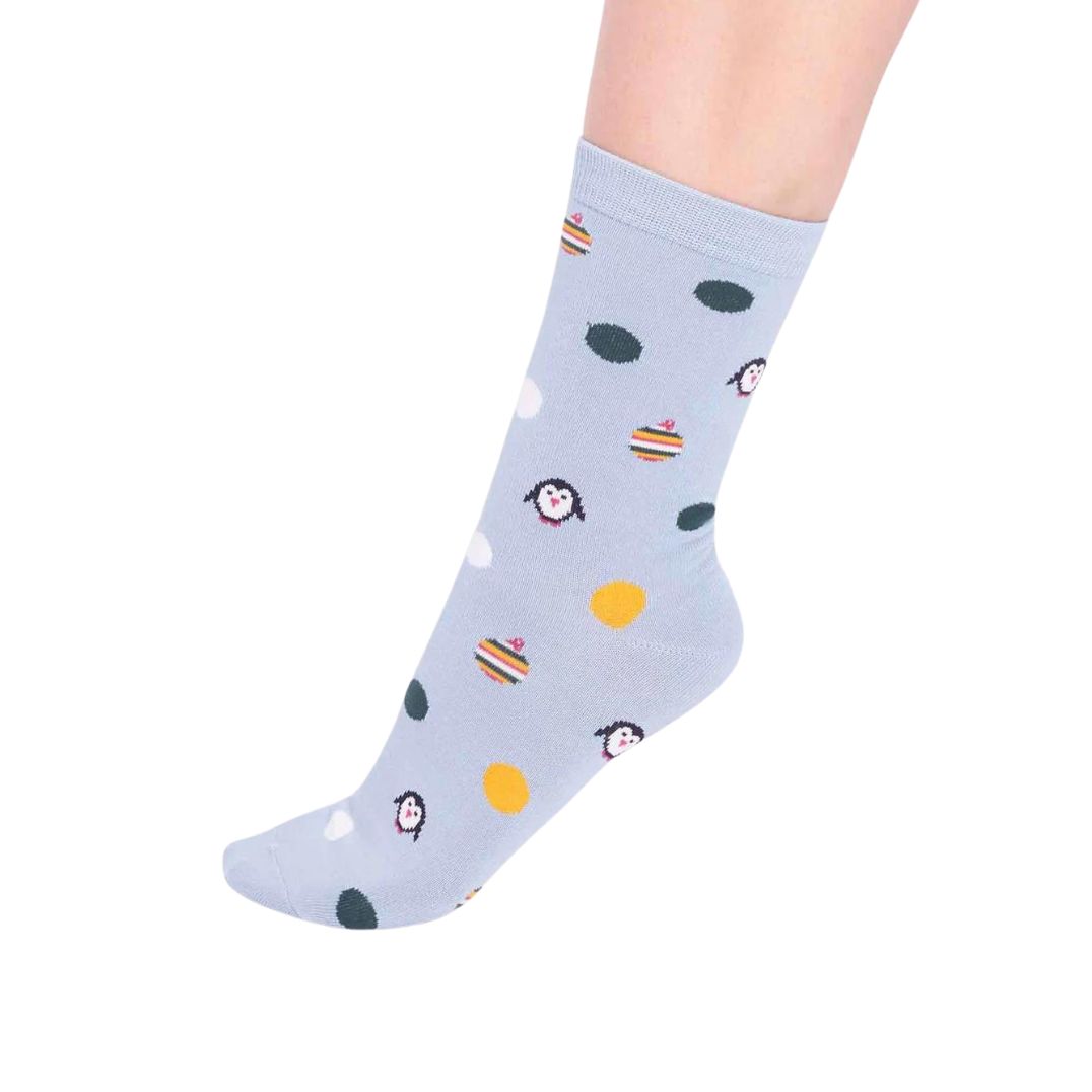 Socken Thought „Pinguin“ Bambus/Bio-Baumwolle