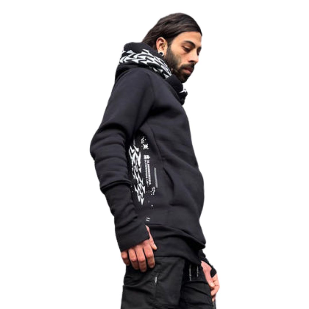 Pullover "OX-1" - Black – Bild 2