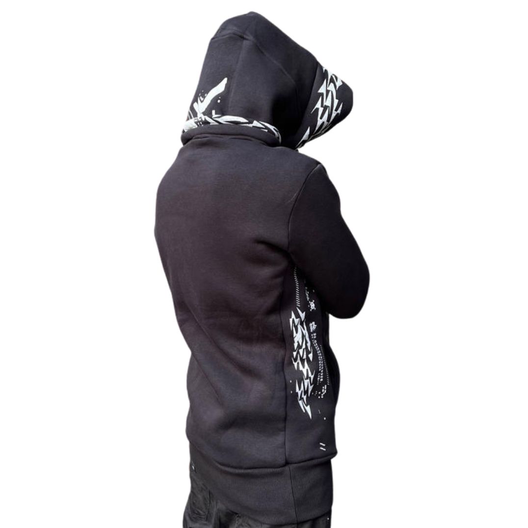 Pullover "OX-1" - Black – Bild 3