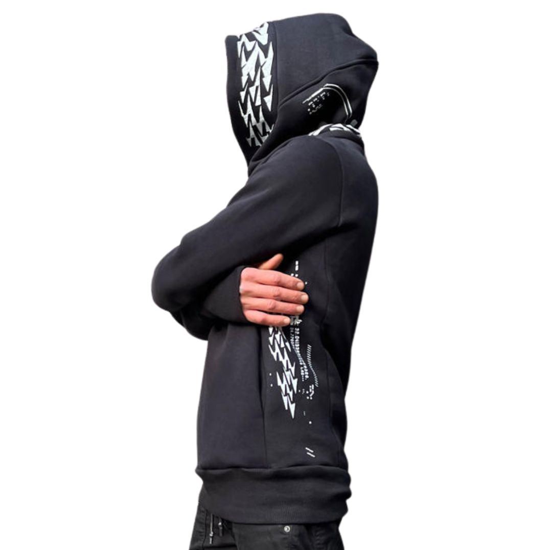 Pullover "OX-1" - Black – Bild 4