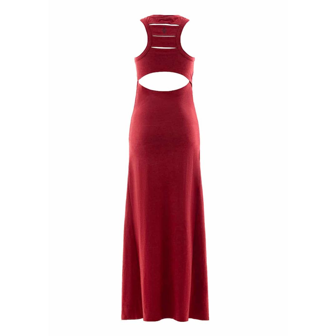 Maxikleid "Elektra Dress" Bambus - Red Melange – Bild 2