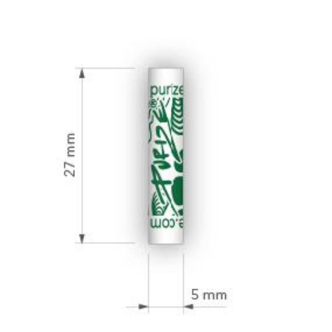 50er Beutel Purize Super Slim Aktivkohlefilter 5mm – Bild 2