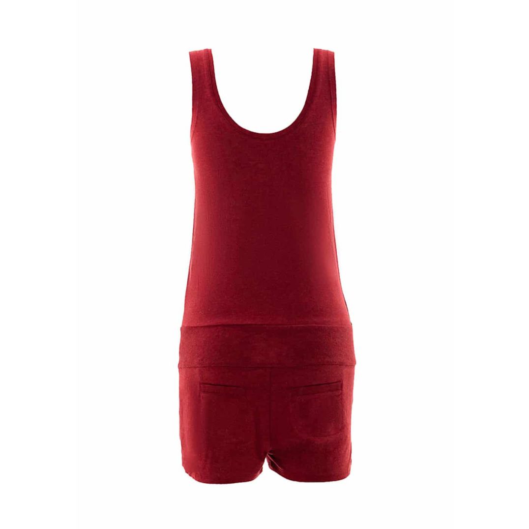 Jumpsuit "Kamikaze Onesie" Red Melange – Bild 3