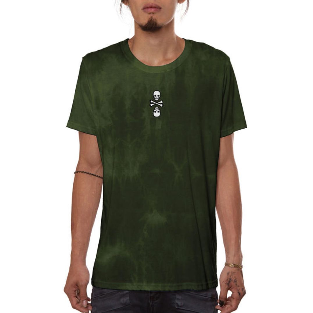 Shirt "Metamorphosis" - Pigment Dye Green – Bild 2