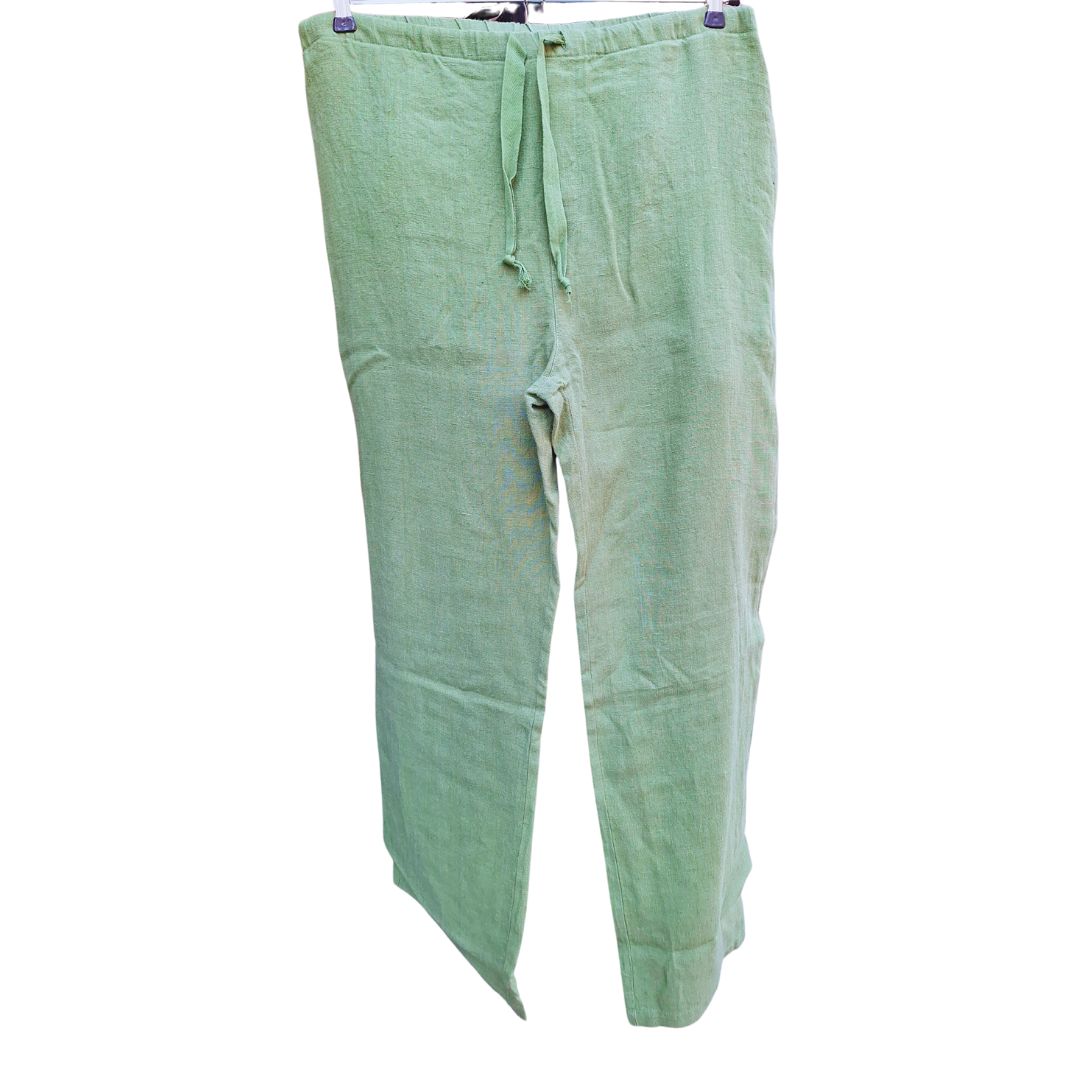 Hose Hanf Unisex - Hellgrün