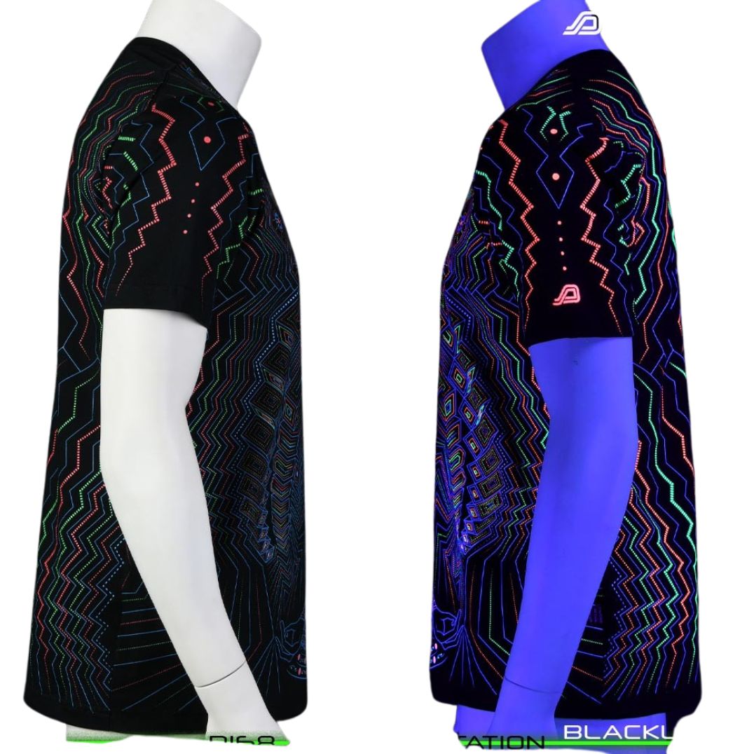 UV Shirt "Alien Meditation" – Bild 3