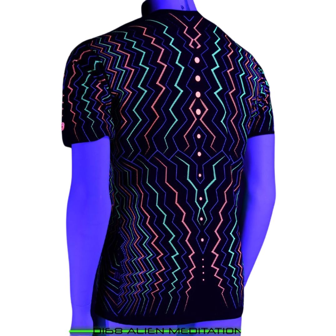 UV Shirt "Alien Meditation" – Bild 2