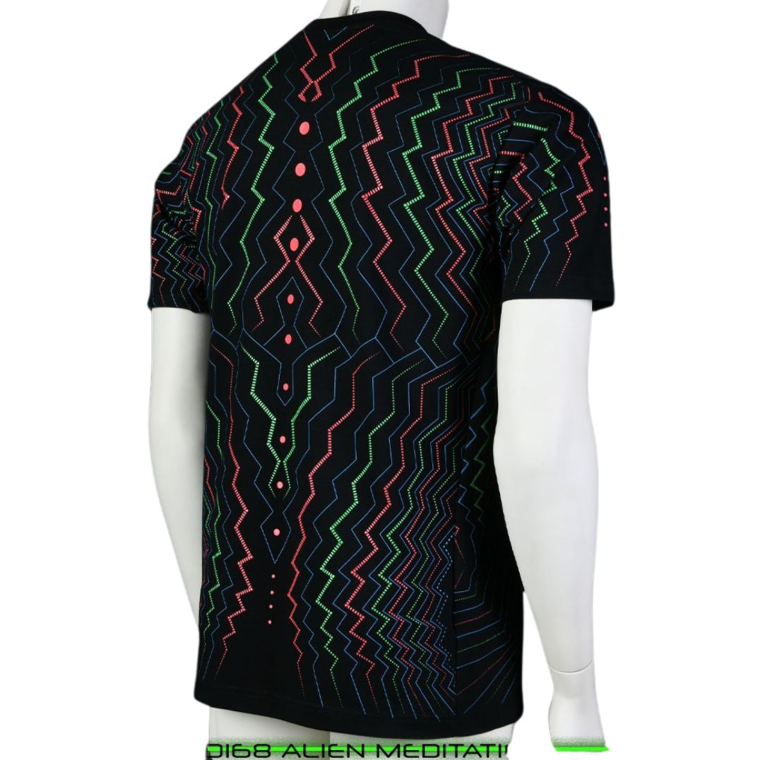 UV Shirt "Alien Meditation" – Bild 5