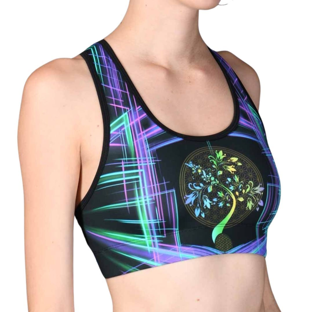 Bra Top "Digitree" UV-Aktiv