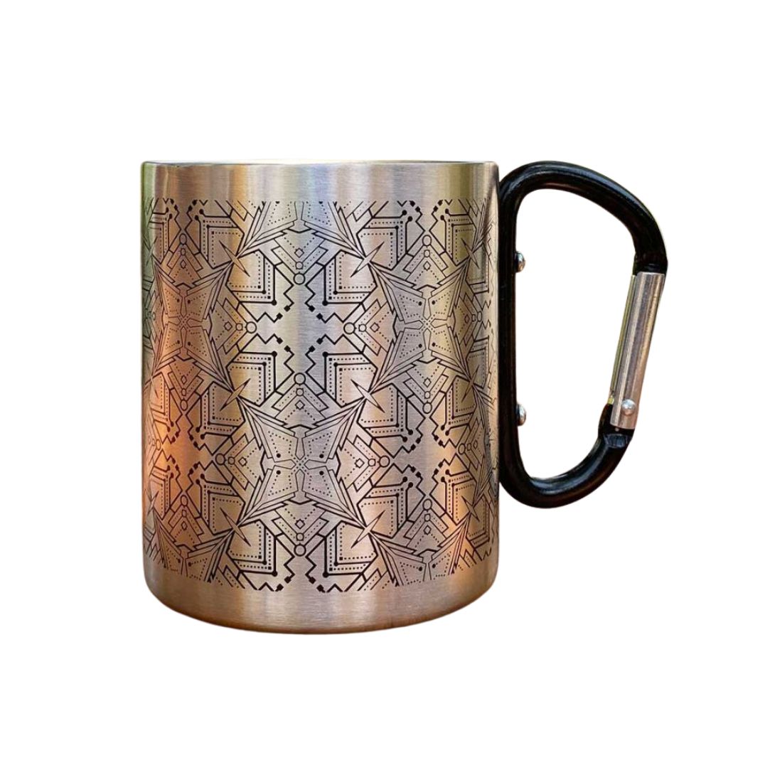 Trinkbecher Edelstahl "Squarcle"