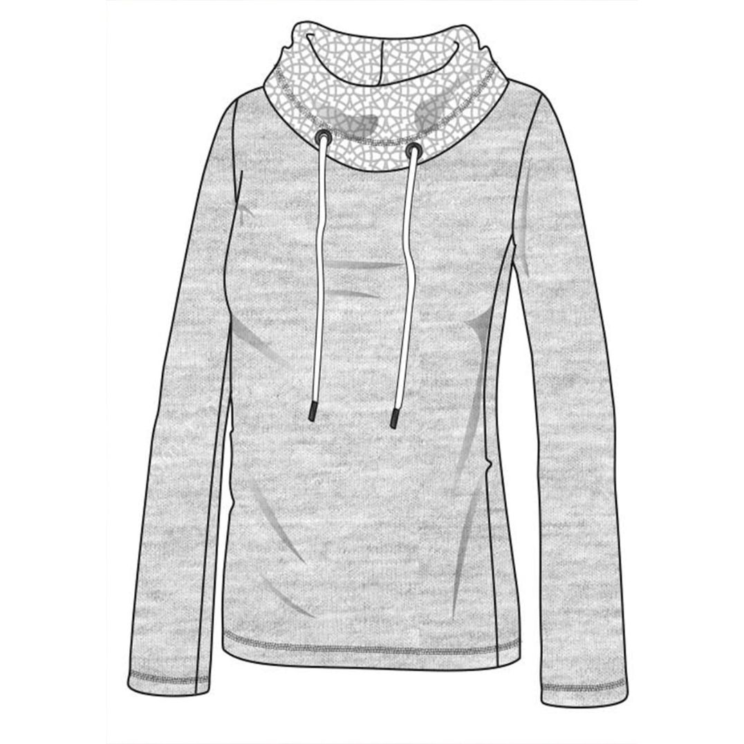 Pullover "Amira Sweater" Paloma Grey, Hanf – Bild 2