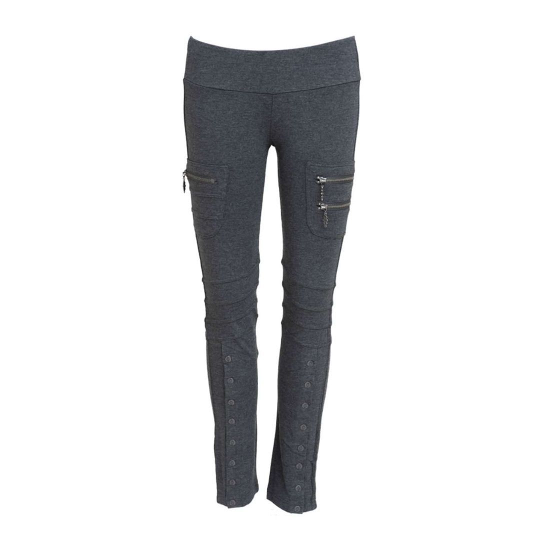Leggings "Axiom" Charcoal Mix, Bambus – Bild 3