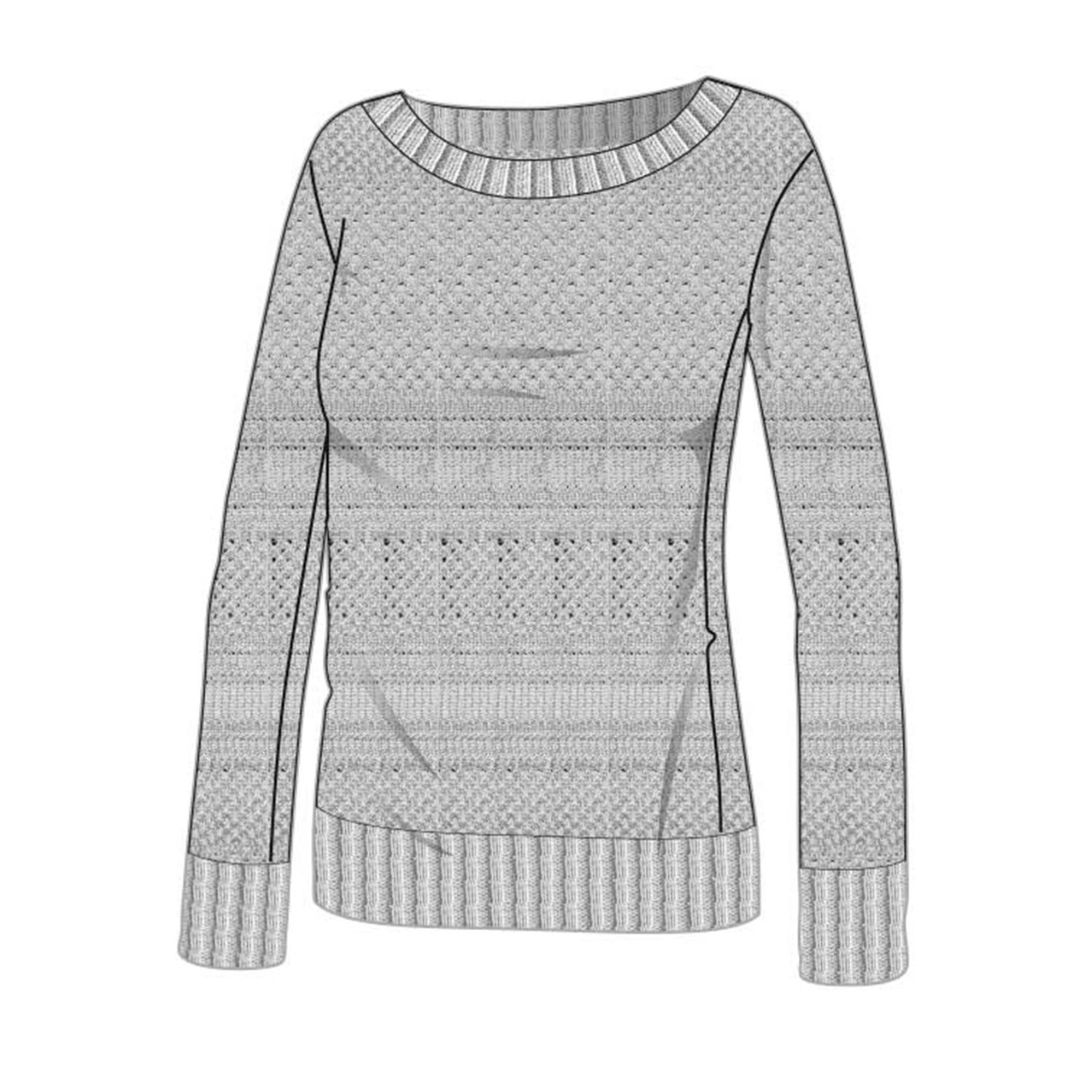 Pullover "Borealis Sweater" Hanfstrick - Black – Bild 4