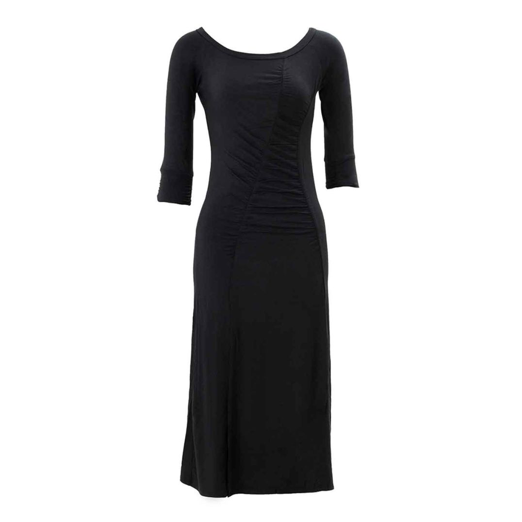 Kleid "Daphne Dress" Black, Hanf