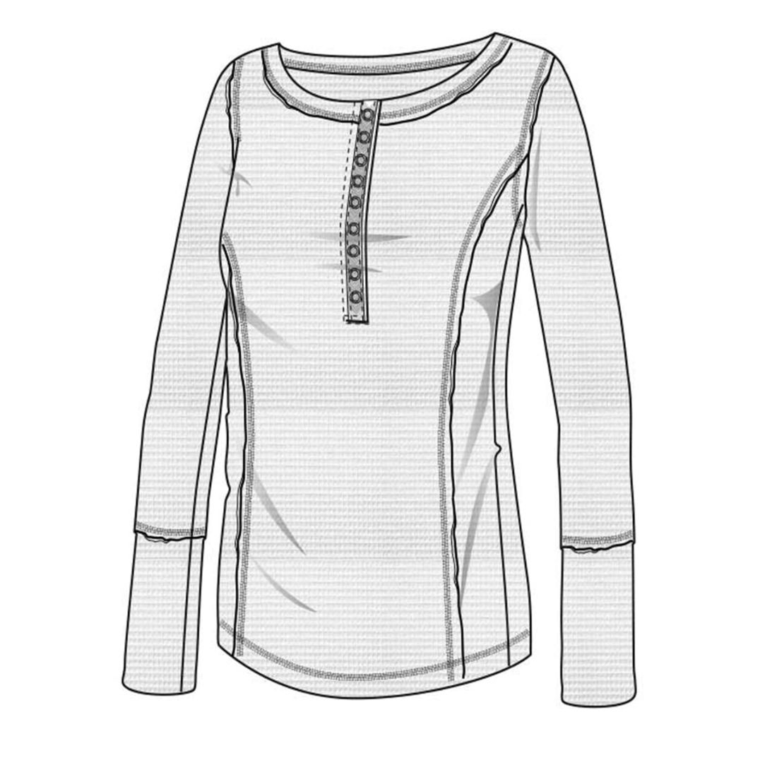 Longsleeve "Zelda" Navy Blue, Bio BW – Bild 6