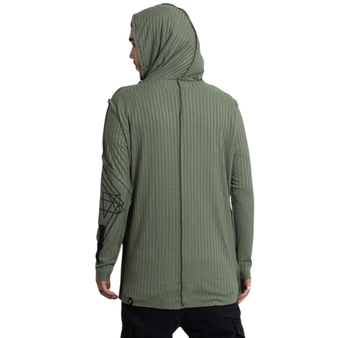 Longsleeve "Catalist" Light Oliv – Bild 5