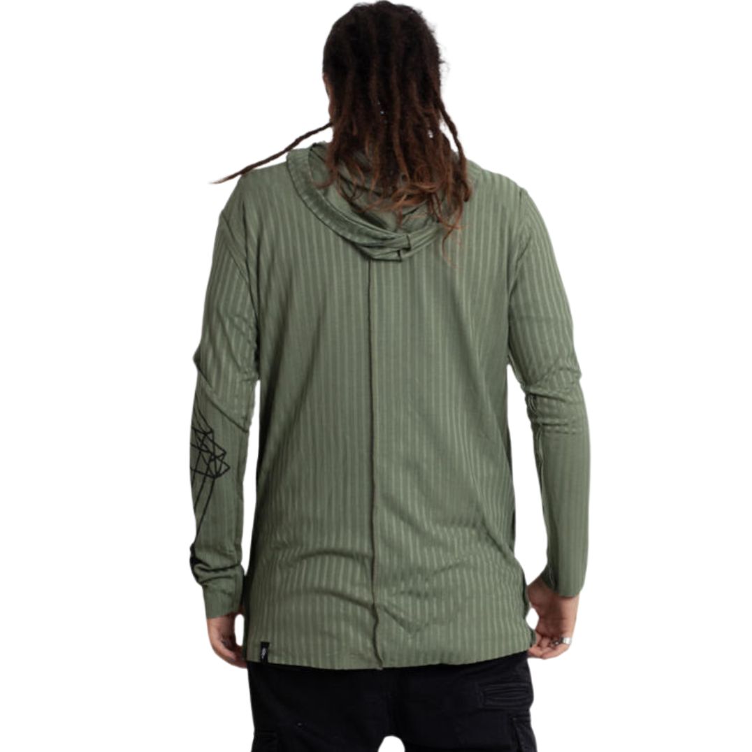 Longsleeve "Catalist" Light Oliv – Bild 2