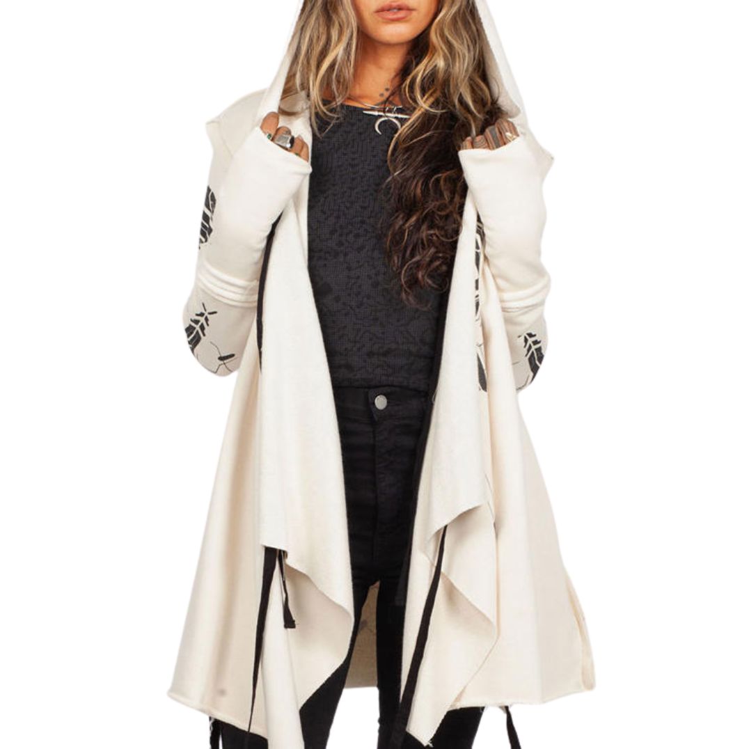 Cardigan "Delta" Offwhite, Unisex – Bild 7