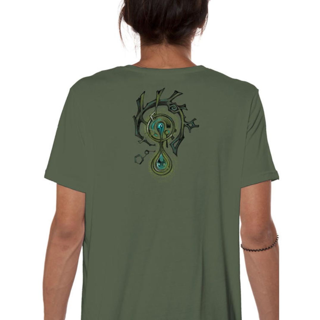 Shirt "Marwin" Oliv – Bild 2