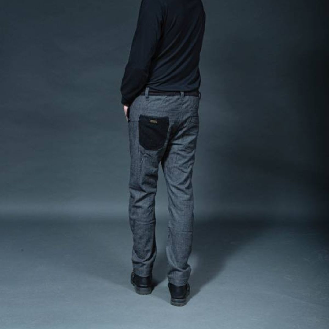 Hose "Hugo" Black, Herringbone – Bild 2