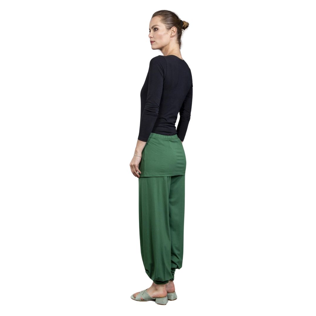 Hose "Honey" Green, Bio GOTS Jersey – Bild 3